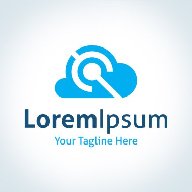 bulut yeni üst sistem teknoloji Devrimi vektör logo simge