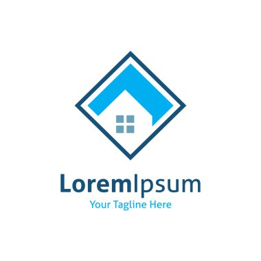 ev inşaat seyahat mükemmel görünüm vektör logo simge