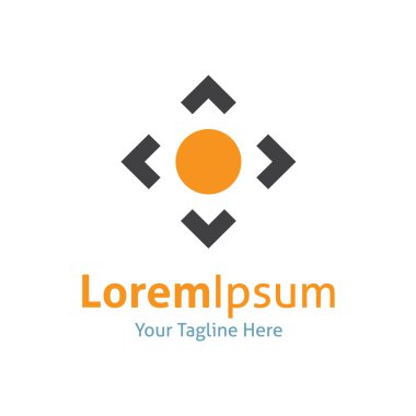 hareket için başarılı gelecek ilerleme app düğmeye vektör logo simge