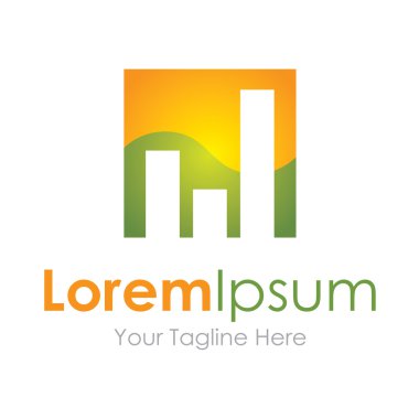 Oran doğa grafik simgesi basit öðeler logosunu değiştirmek