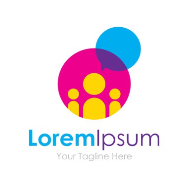 İnsanlar merak yer simgesi basit öğeler logo rica