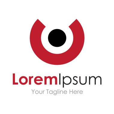 Basit stong markalı konsept elemanları simgesi logosu