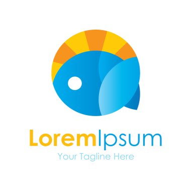 Mavi balina soyut gün gökyüzü büyük kavram öğeleri simge logosu