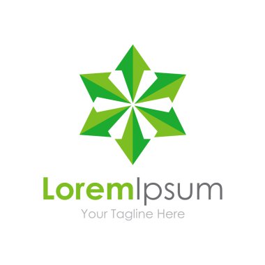 Büyümek şirketinizin fikir etkilerini arttırır konsept elemanları simgesi logosu