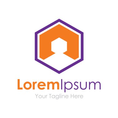 Kimlik kolay yönetmek gelecekteki iş kavramı öğeleri simge logosu