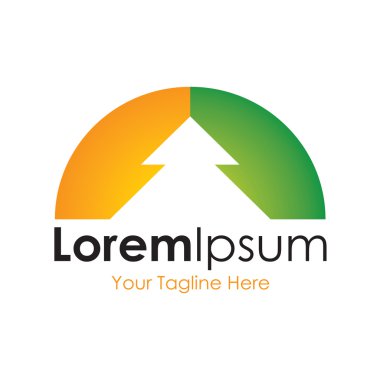 Güç kadar atlama başlangıç ufuk kavramı öğeleri simge logosu