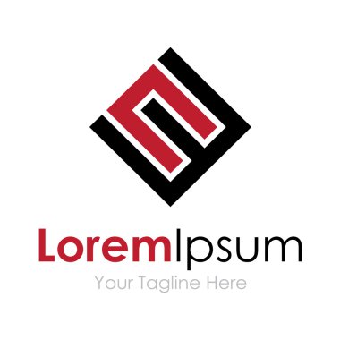 İş finans markası amblemi pro konsept unsurları simgesi logosu