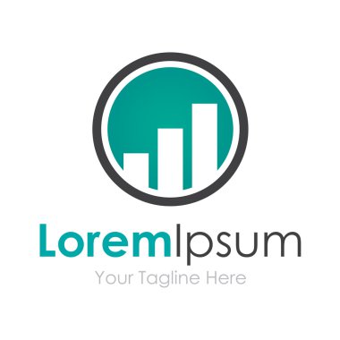 Şirket grafik grafik iş kavramı öğeleri simge logosu