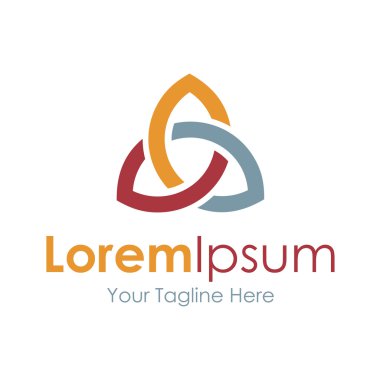 Bir satır üçgeni gizem sembolü kavramı öğeleri simge logosu