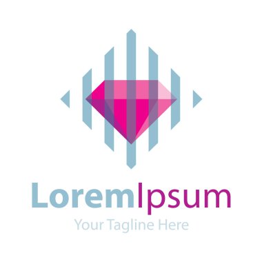 Değerli şeyler güvenli kavramı öğeleri simge logonuzu korumak