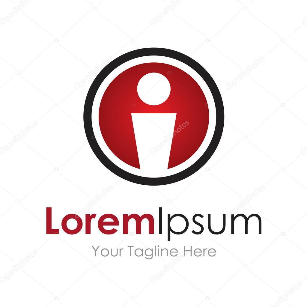 Leader concept company vision prezentation concept elements icon logo