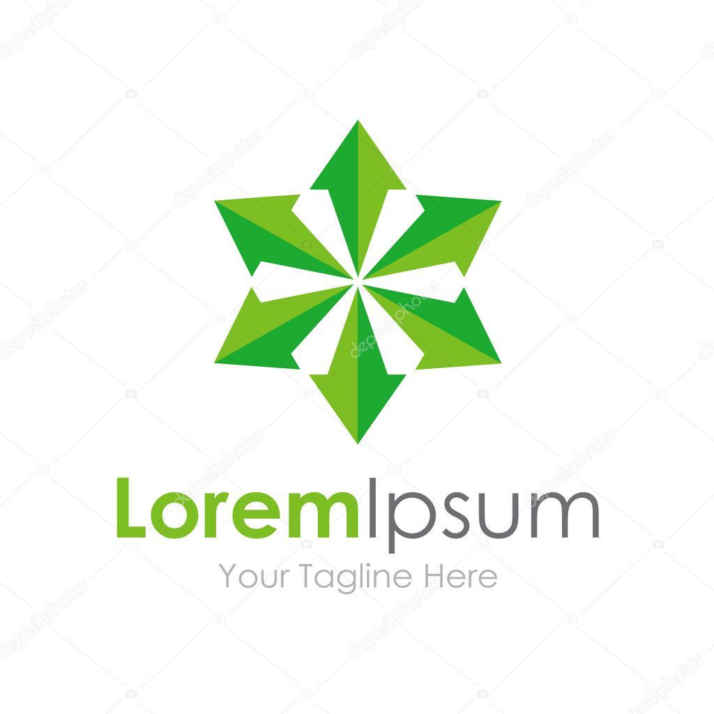 Grow expand spread your company idea influence concept elements icon logo