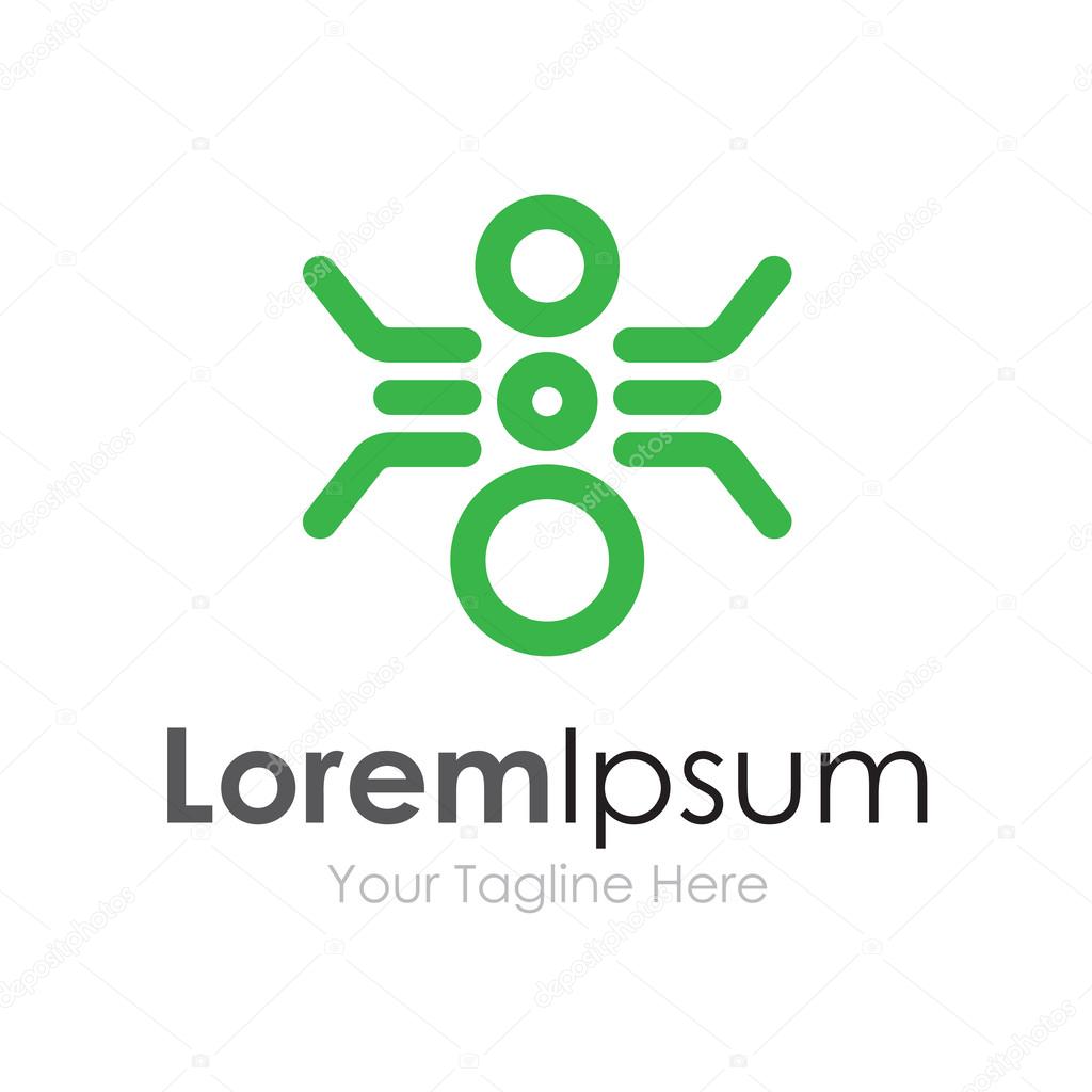 Future of bio exploration technology initiative concept elements icon logo