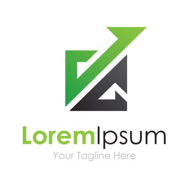 Bankacılık sistemi verimlilik iş öğesi simgesi logosu