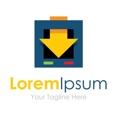 Cep telefonu download öğe simgeleri iş logo güncelleştirir