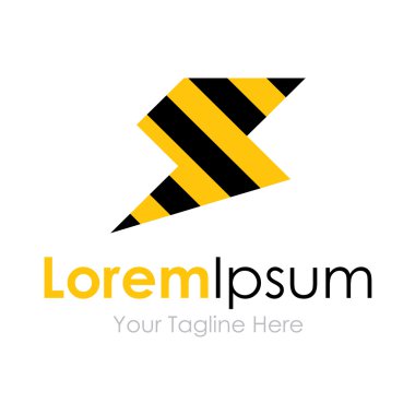 Kırmızı ve siyah cıvata devam eden çalışma öğesi simgesi logosu