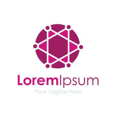 Garip yıldız sembolü grafik tasarım logo simge