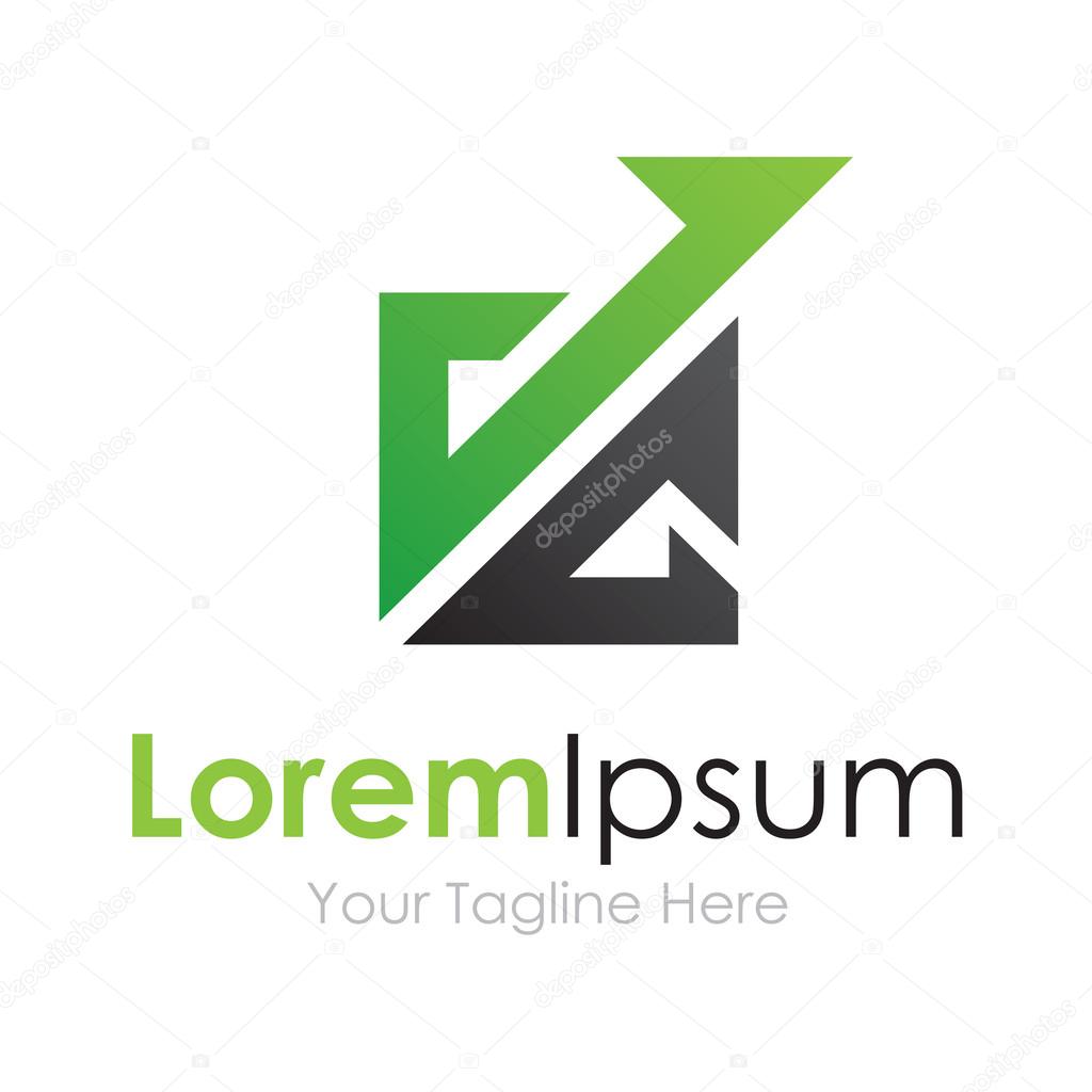 Banking system productivity bussiness element icon logo