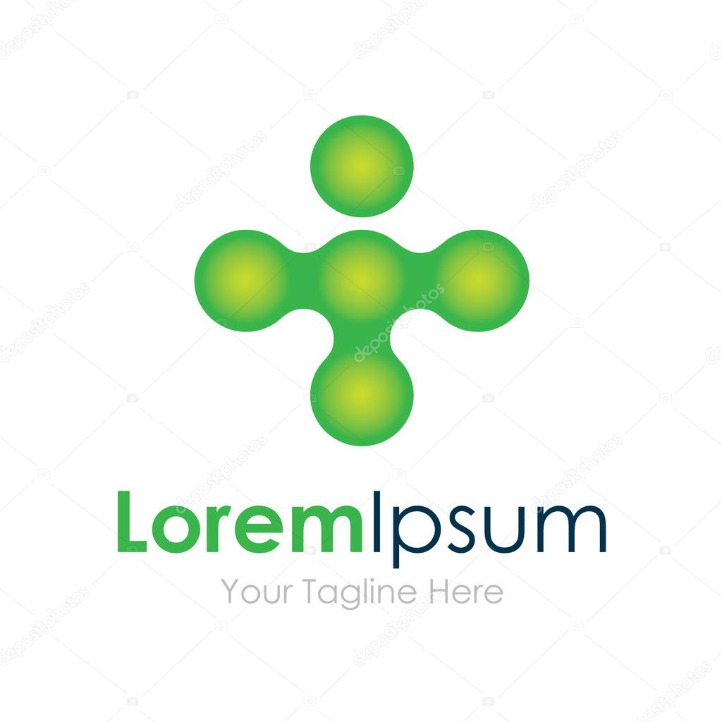 People next level innovation business element icon logo