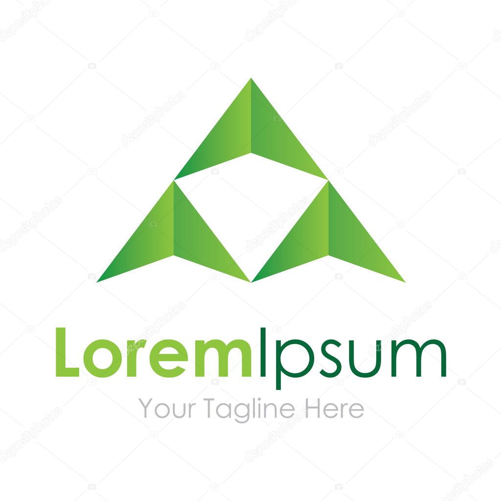 Green arrow up graph success airplanes element icon logo for business