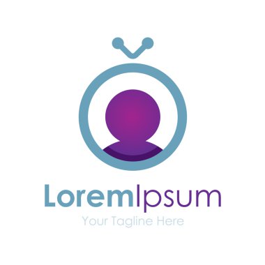 Astronot baş cam balon elbise grafik tasarım logo simge