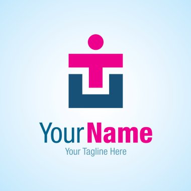 Senin kaderin iş grafik tasarım logo simge kendi