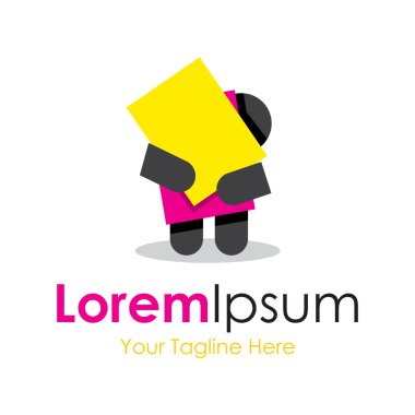 Çok fazla iş yükü basit işkolik iş kutsal kişilerin resmi logosu