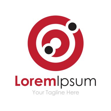 Uygulama basit iş simge logo çekim hedef delik