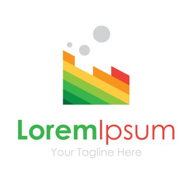 Renkli doğa Eko bitki basit iş kutsal kişilerin resmi logosu