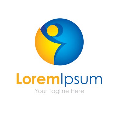 Yaratıcı fikirler basit iş simge logo hızlı