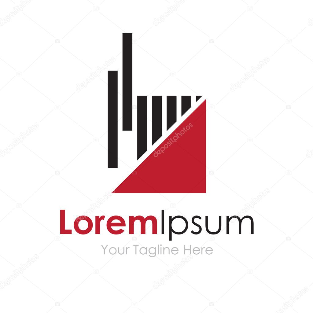 Beat the odds progress simple business icon logo