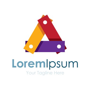 Barışlar odak başarı basit iş simge logo bağlı