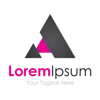 Üçgen çok katmanlı teknoloji basit iş kutsal kişilerin resmi logosu