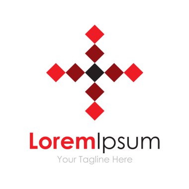 Soyut piktogram çapraz basit iş kutsal kişilerin resmi logosu