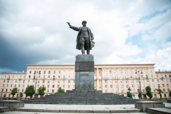 Sankt Petersburg Ryssland Augusti 2020 Monument Till Kirov Det Finns — Stockfoto