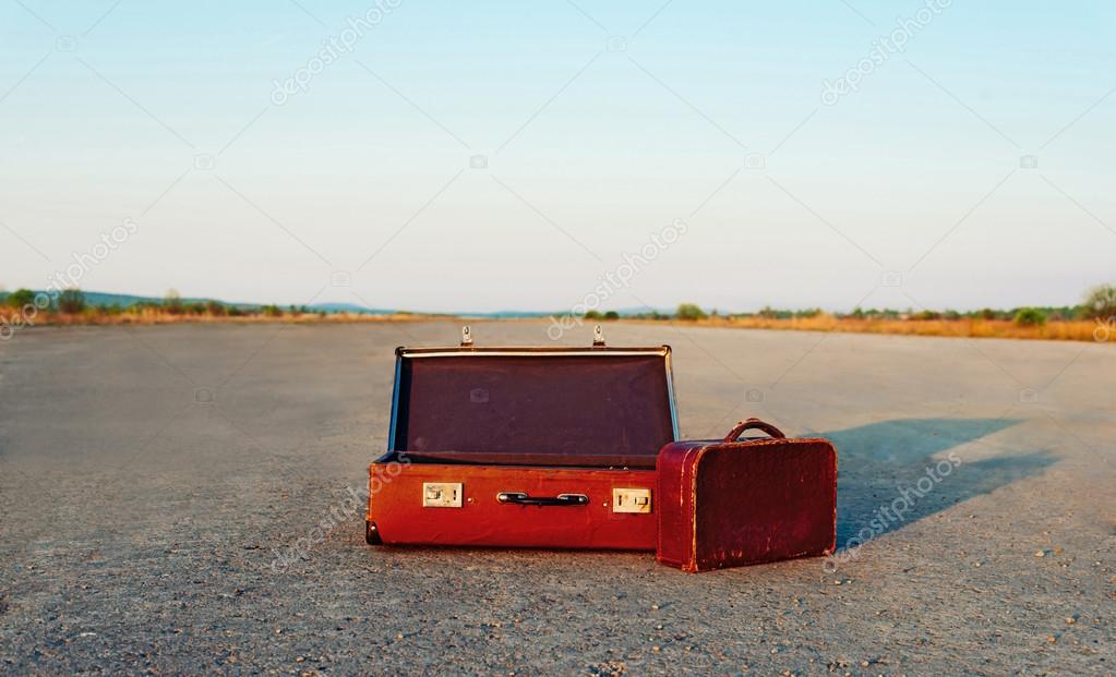 Vintage suitcases