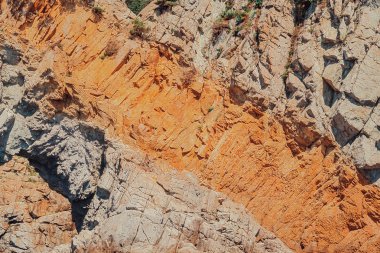 Taş kahverengi pütürlü yüzeyi