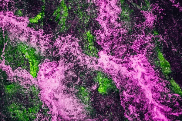 ピンクと緑の抽象的な — ストック写真