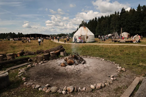 Nomad Park Kochevnik Moskwa Obwód Rosja Zdjęcie Stockowe