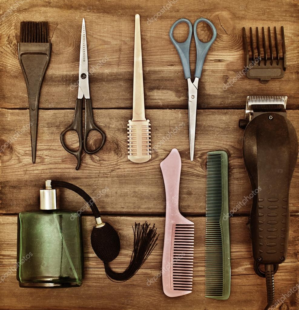 Hairdressing accessories. Stock Photo by ©dgem22 60344393