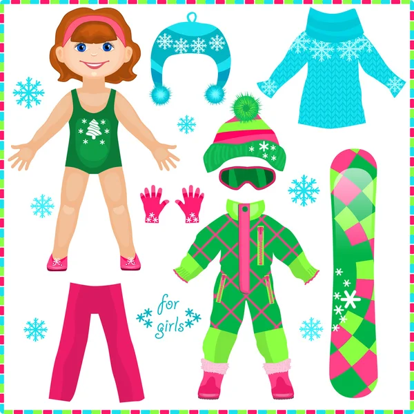 ᐈ Cute snow outfits stock pictures, Royalty Free winter wear images ...