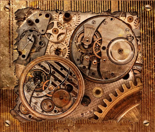 Background with mechanism. — Stock Photo, Image