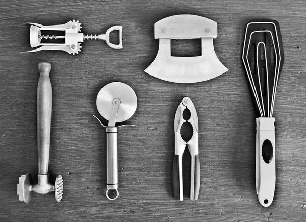 金属の調理器具および付属品 — ストック写真