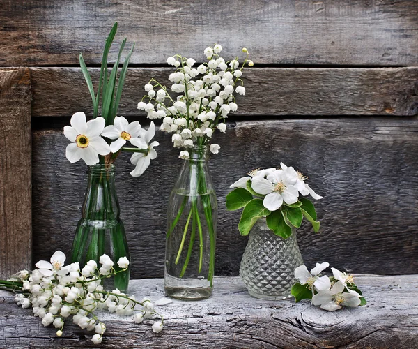 Small vases and bottles — Stock Photo, Image