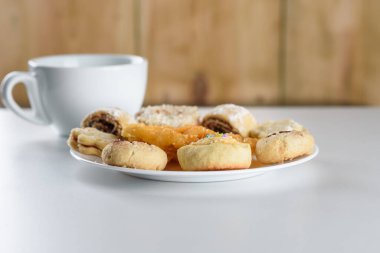 Geleneksel Fas tatlısı. Ev yapımı..