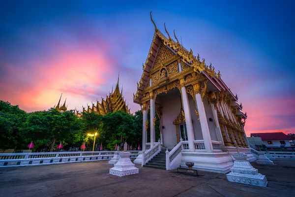 Templo Língua Tailandesa Wat Chan West Templo Budista Língua Tailandesa — Fotografia de Stock