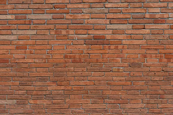 Textur Gamla Orange Tegelvägg Stor Bakgrund — Stockfoto