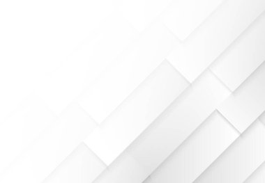 Beyaz arkaplanın soyut beyaz ve gri desenli dikdörtgen dizaynı. Reklam, poster, sanat eseri, şablon tasarımı, baskı için kullan. Resim vektörü eps10