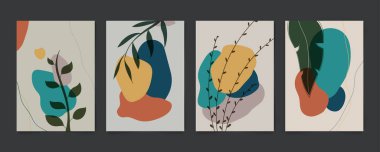 Retro sanat şablonunun soyut klasik tasarımı. Özel durumlar için çizim kartı. illüstrasyon vektörü 