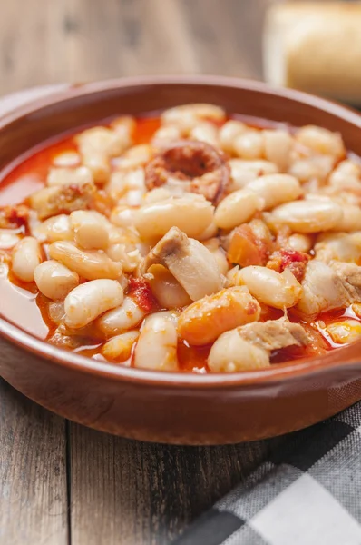Beans potage rioja — Stock Image Beans potage rioja Royalty Free Stock Images